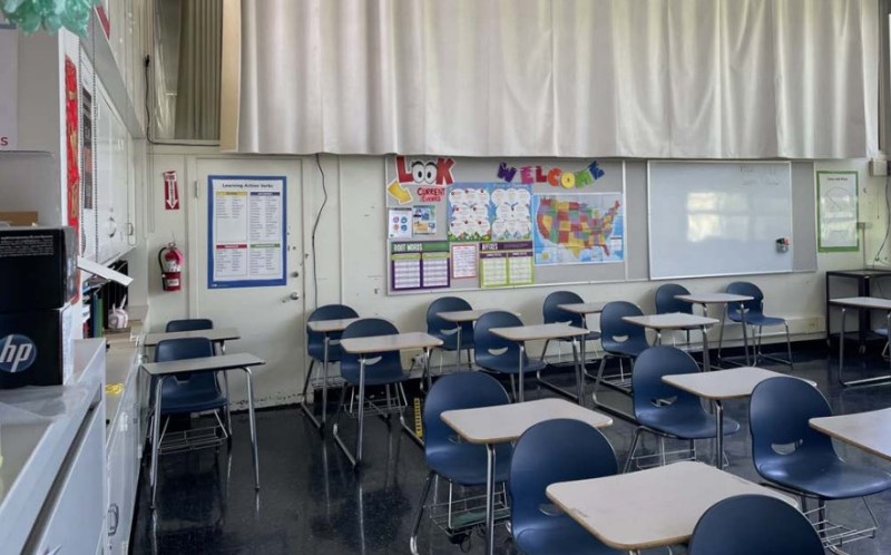 File photo of a classroom in California.